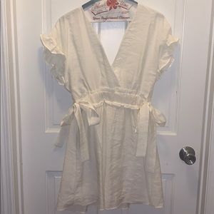 White Zara Mini-dress